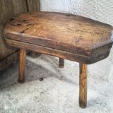 Brutalist tripod stool