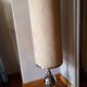 Vintage chrome lamppost from the 70s with its dayof