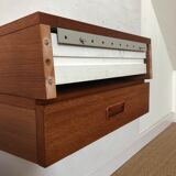 Pair of wall bedside tables