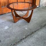 Mid-century modern teak and glass coffee table by Victor Wilkins for G-Plan, 1960s