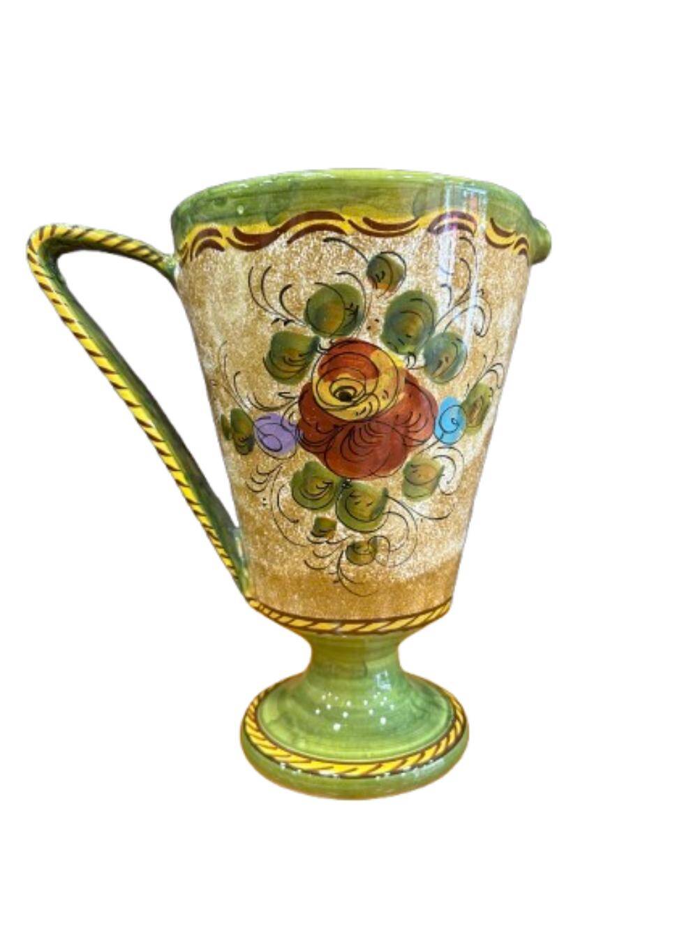 Majolica pitcher from Orvieto