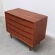 Commode indépendante en teck par Arne Vodder pour Sibast, années 1960.