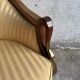 Antique writing desk by DeCoene with chair