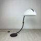 60s vintage black Serpente floor lamp by Elio Martinelli for Martinelli Luce