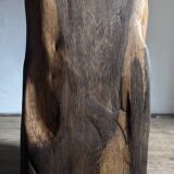 Antique oak pedestal