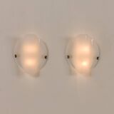 Italian mid-century Murano wall lamps by Zonca, 1970s | set of 2