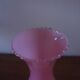 Soliflore en opaline rose