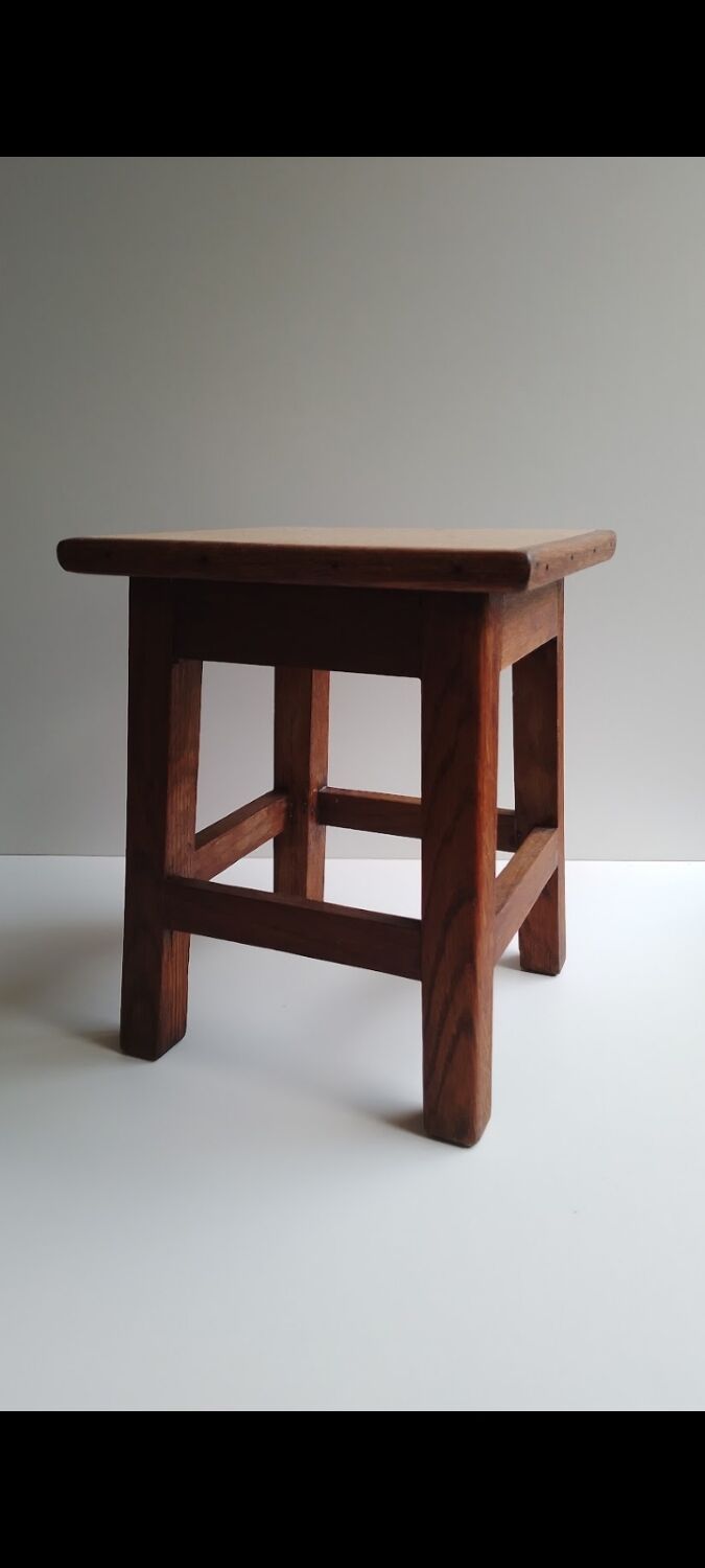 Tabouret en bois