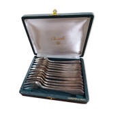 Coffret fourchettes a gâteau Christofle