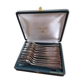 Christofle cake fork box