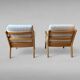 Lounge chair by Ole Wanscher for P. Jeppesen, Set of 2
