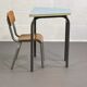 Old school desk with its matching Mullca chair.