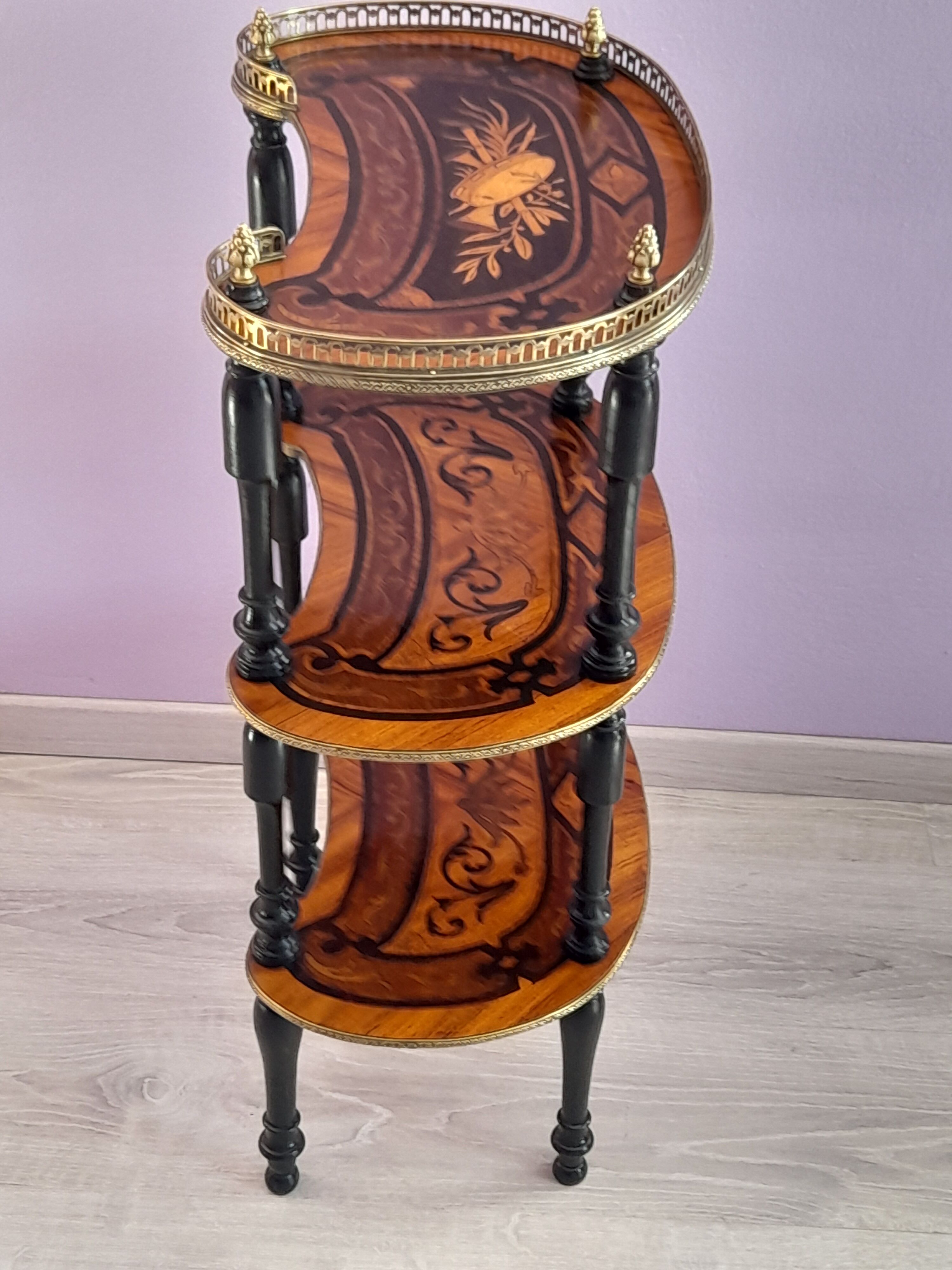 Napoleon III flying table, late 19th century