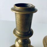 Pair of 17th century candlesticks