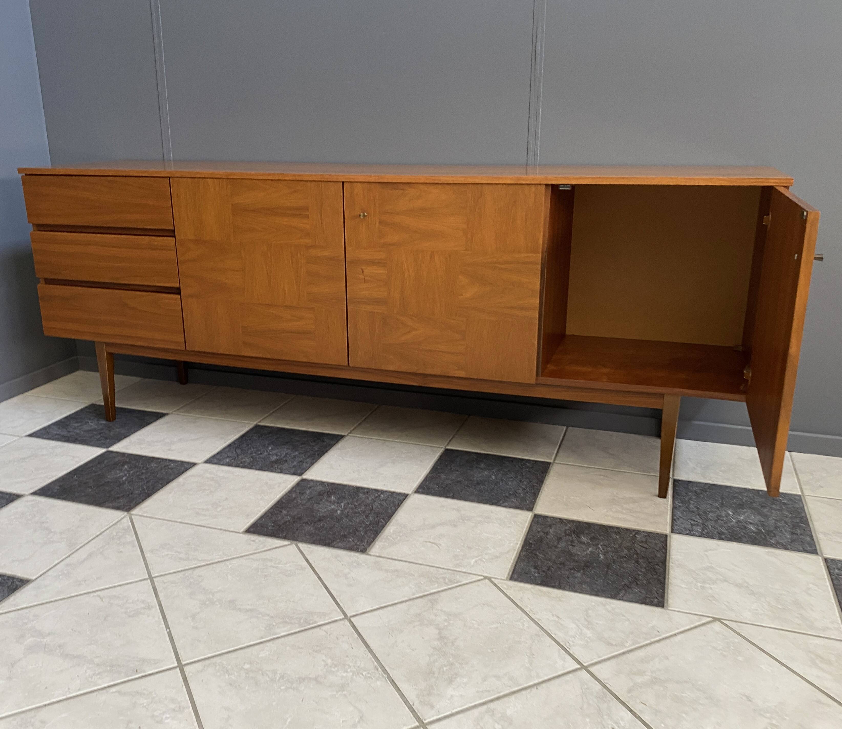 Large sideboard in rosewood 1960s