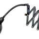 Grey Industrial Scissor Wall Lamp from Elektroinstala, 1960s