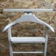 Old Fratelli Reguitti white wood valet made in Italy vintage