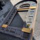 Entrance door glass bank 1910