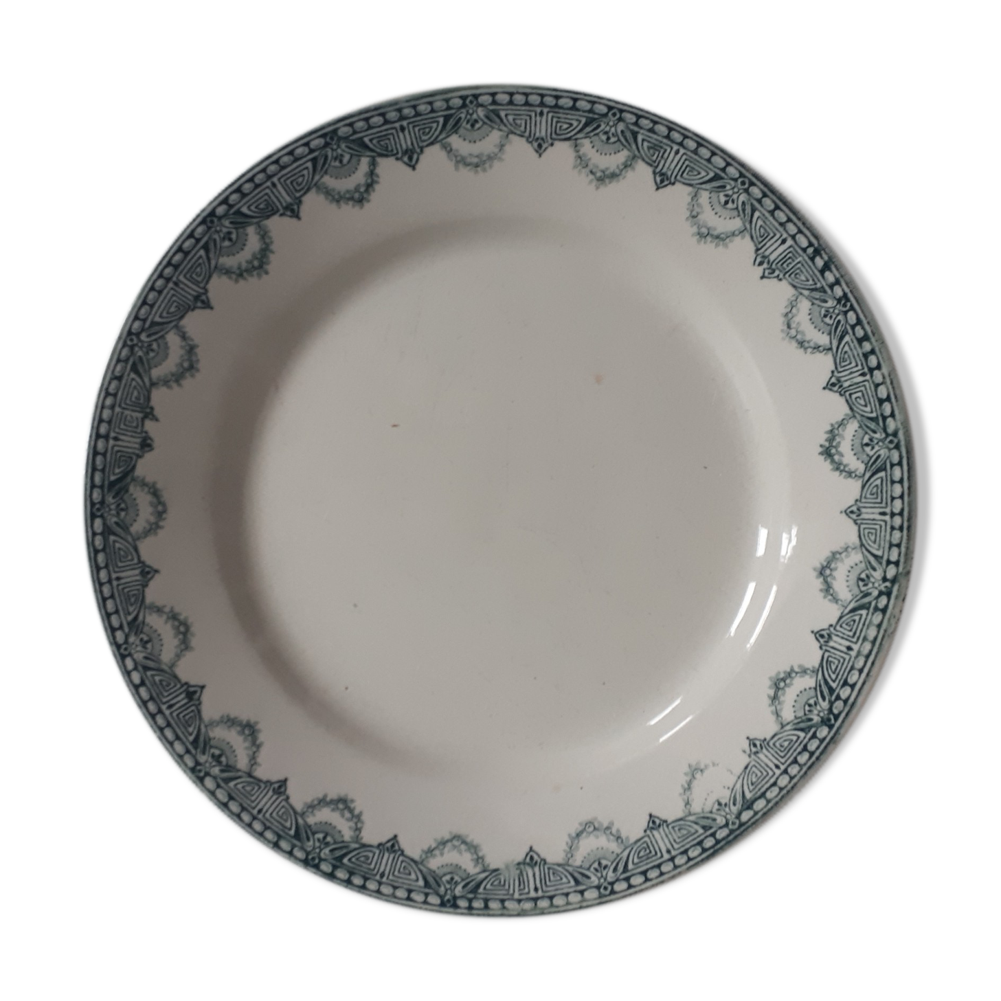 Recamier plate Terre de Fer