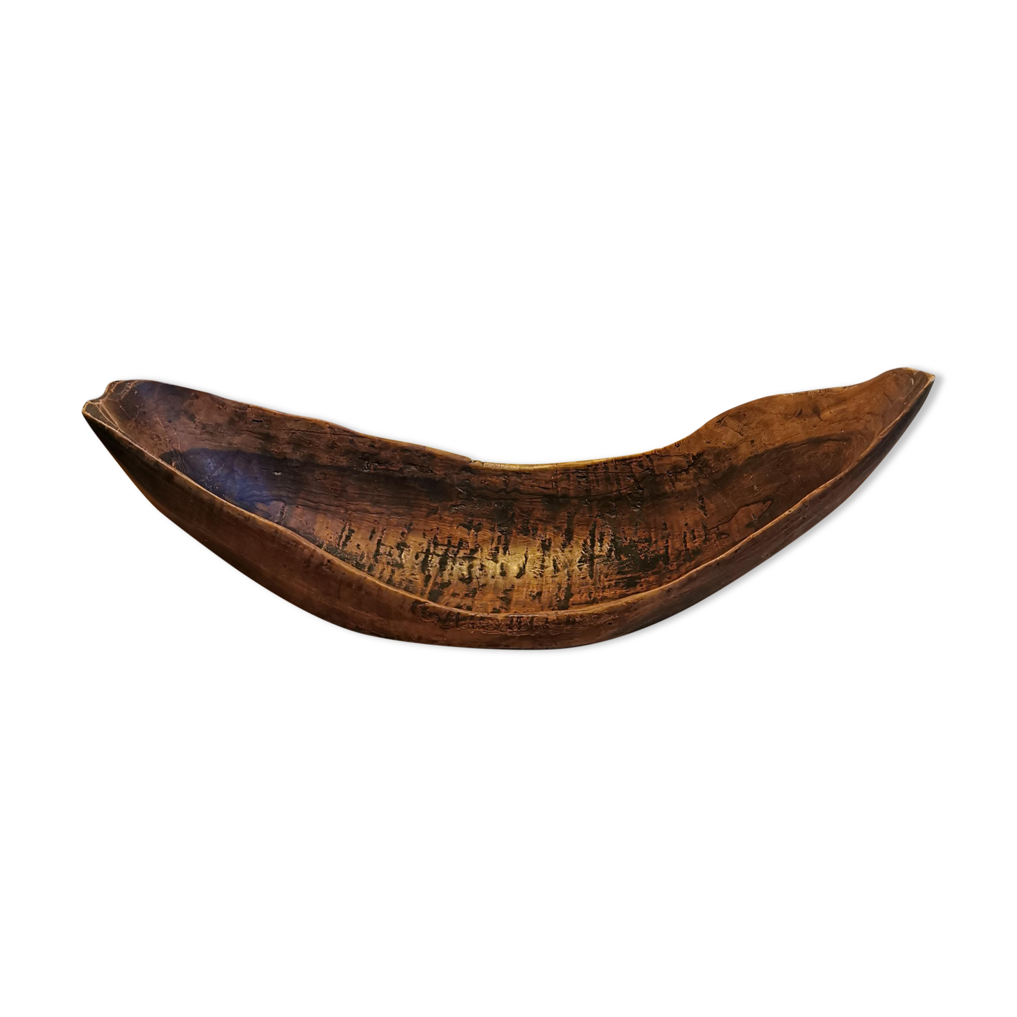 Brutalist fruit cut vintage art-popular in solid wood