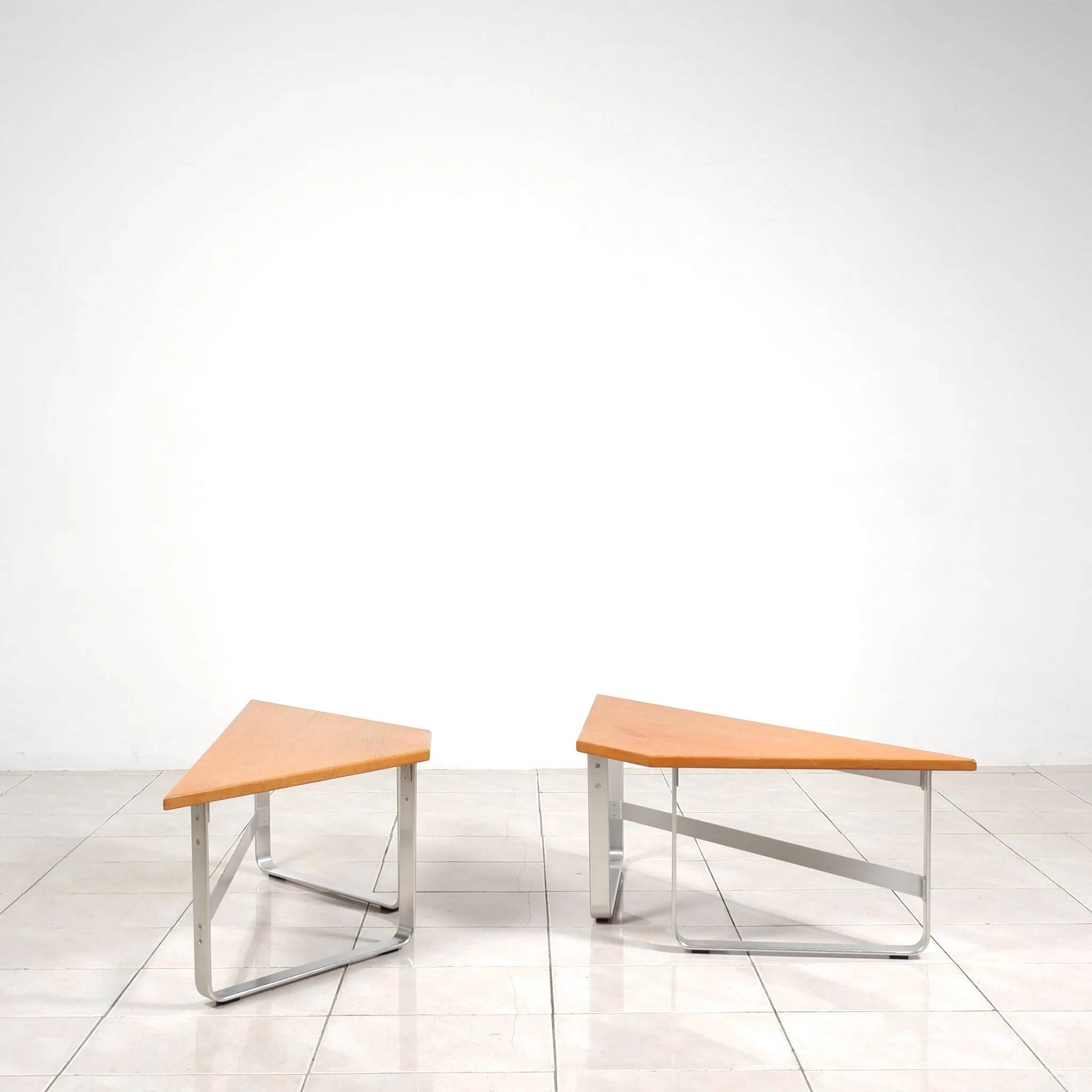 „Mondo“ trapezoidal coffee tables by Karl Erik Ekselius for JO Carlsson, Vetlanda