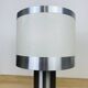 Reggiani cylinder lamp brushed metal 70s