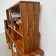 Pair of modernist pine wall shelves, circa 1970