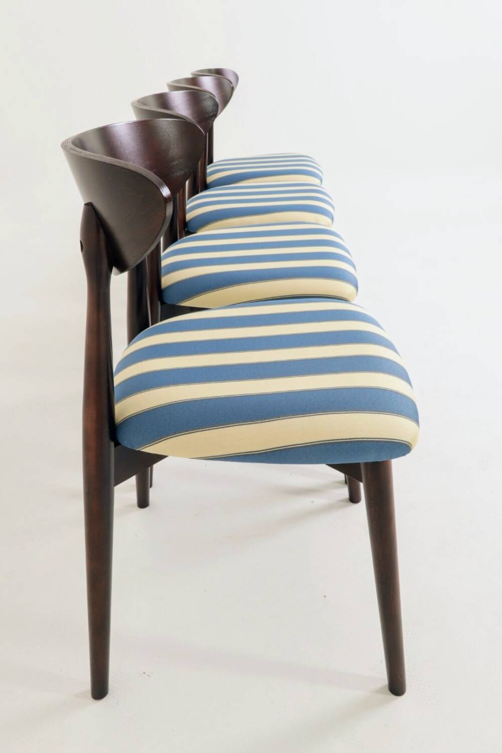 Scandinavian dining chairs set of 4 Côte d'Azur