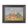 Landscape with village in golden light 'Sant Andreu de Salou'