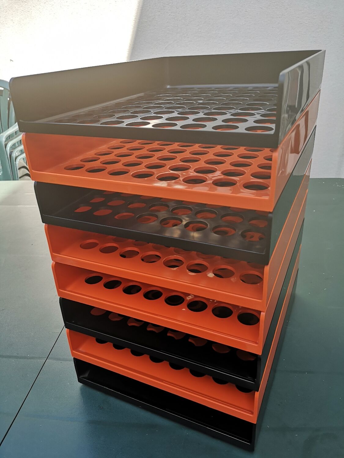 Set of 8 vintage mail banners by Roger Tallon for Art and Office 70s