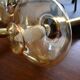 Lustre cascade RAAK années 70 verre fumé