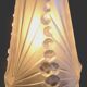 Tulip Art Deco, opaque glass by Schneider France