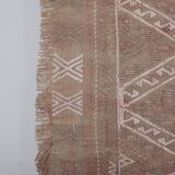 Vintage Turkish Oushak Rug Handwoven 167x238 cm