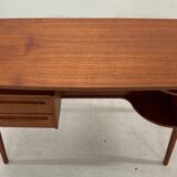 Petite Teak Desk By Gunnar Nielsen For Tibergaarden.