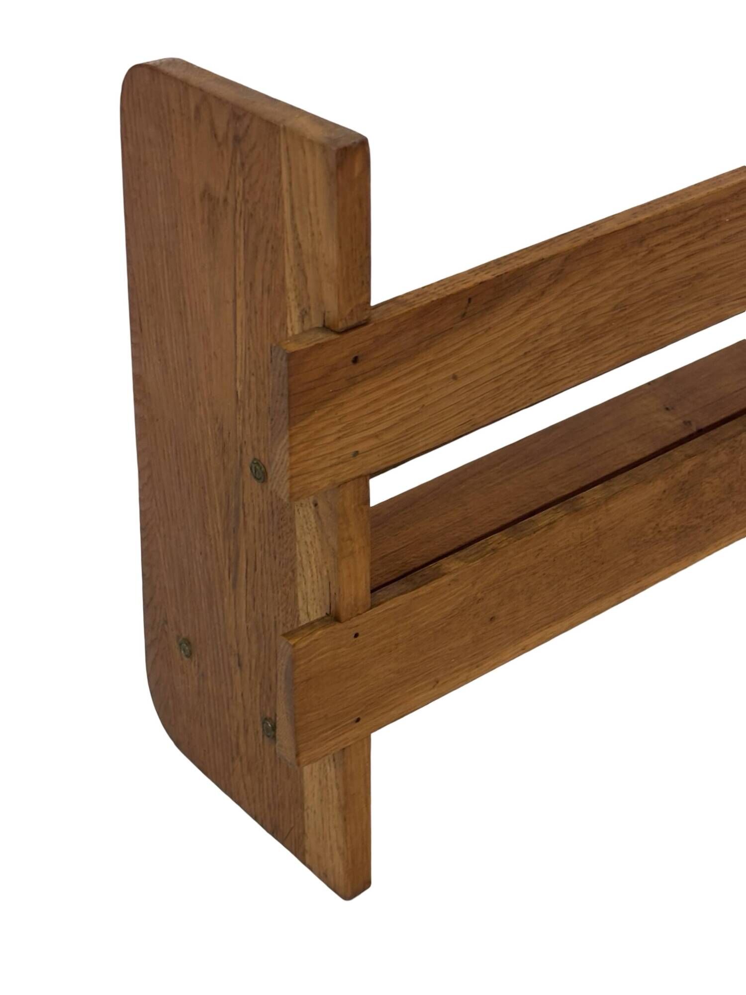 Vintage wooden standing bookcase from the 1950s