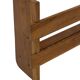 Vintage wooden standing bookcase from the 1950s