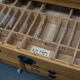 German beech apothecary cabinet, 1930s