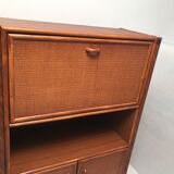 Secretary in wicker-style wicker rattan empire style