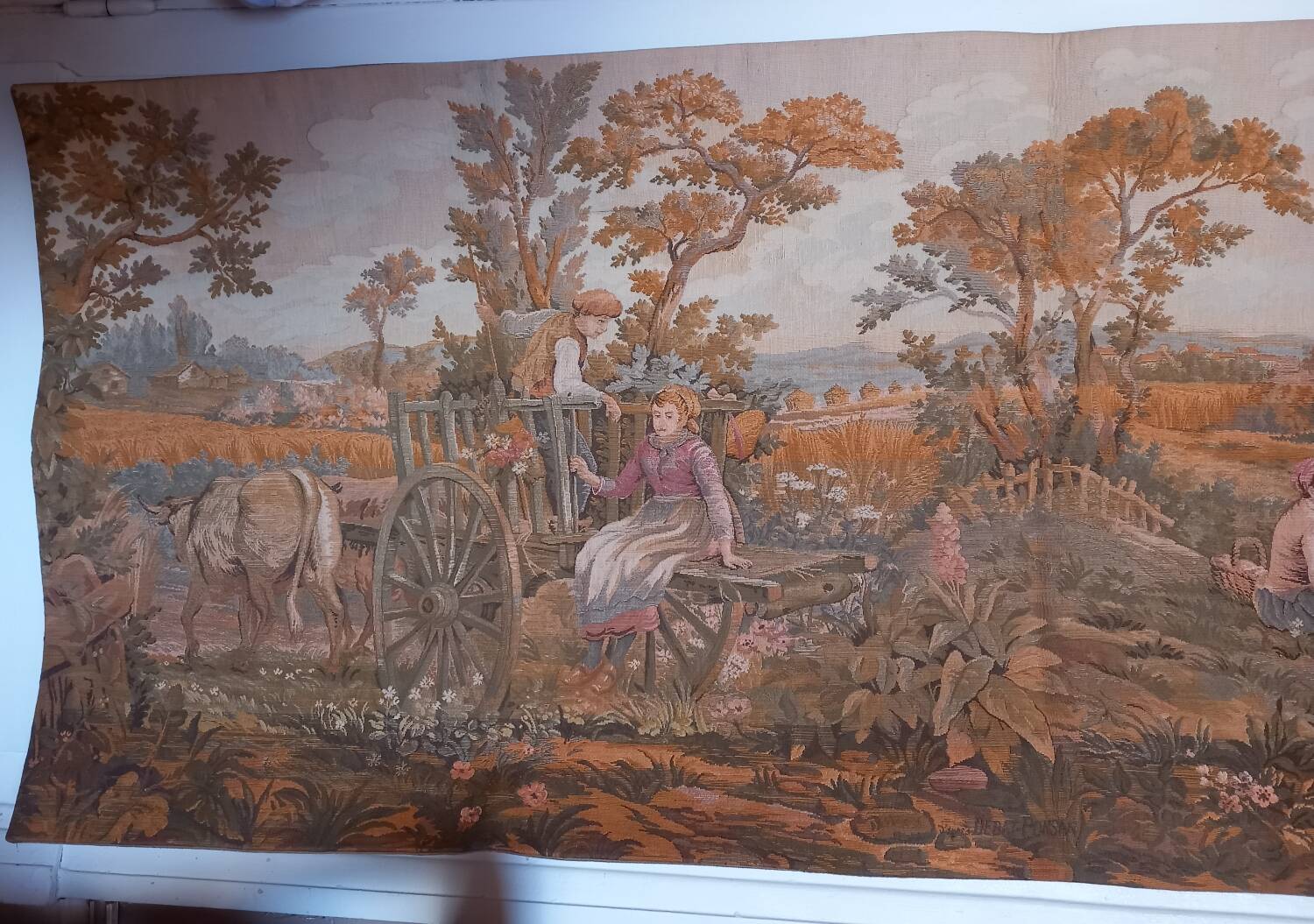 Tapisserie / panneau mural - Gobelin JP Paris