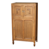 Meuble d'appoint Art Deco, en chêne (vers 1920)