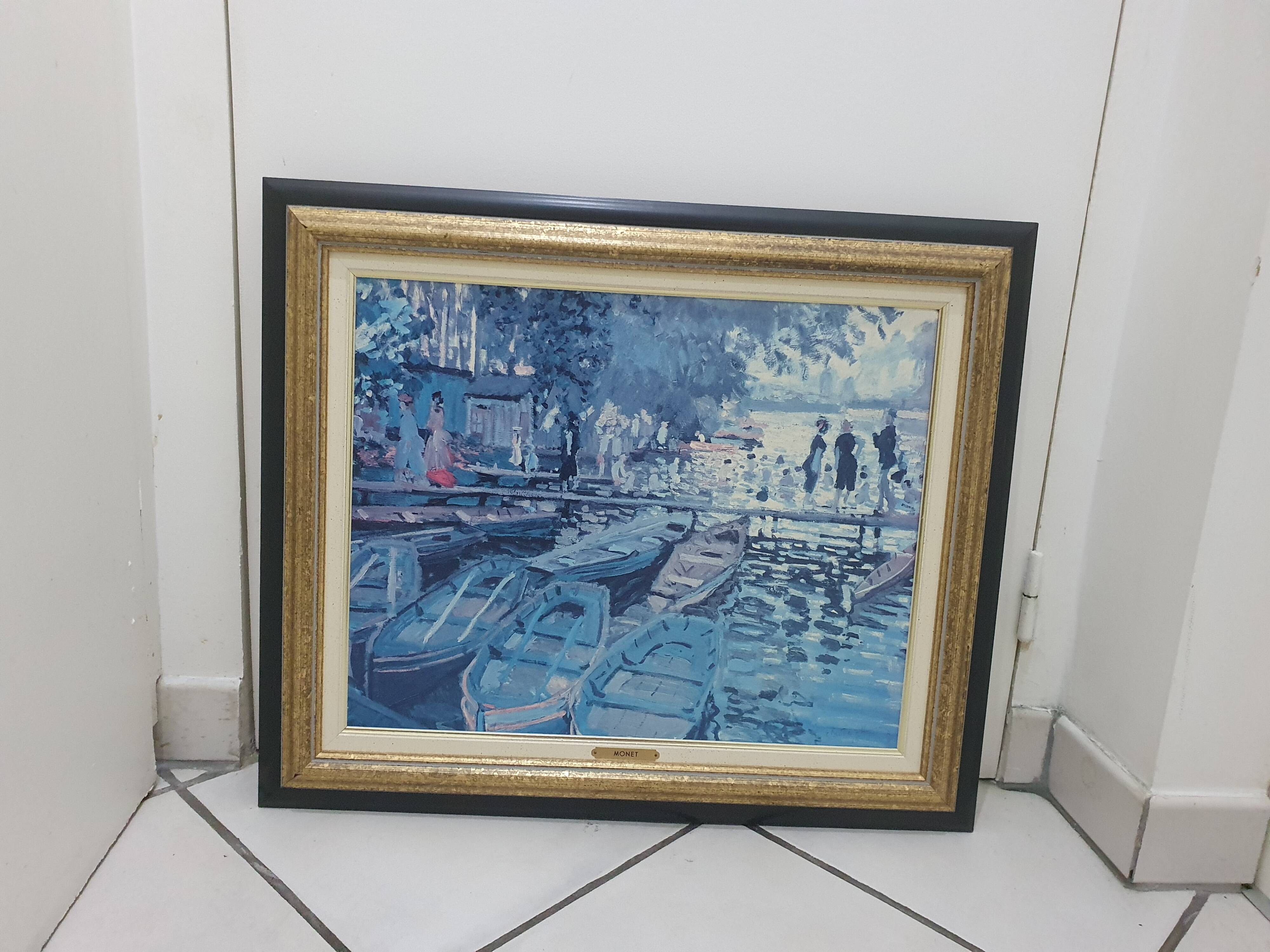 Monet painting reproduction