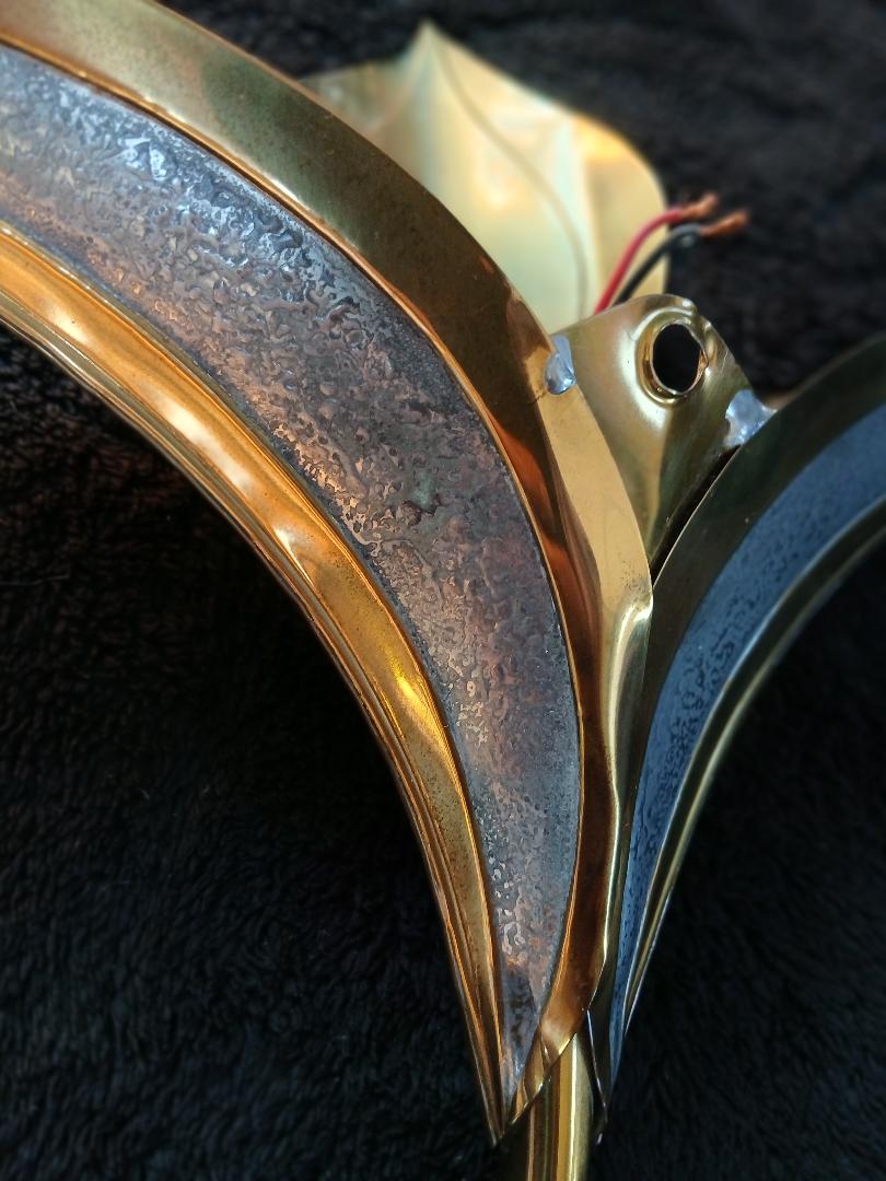 2 old wall sconces by Jacques Duval Brasseur or Henri Fernandez.