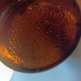 Amber apothecary bottle