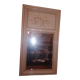 Miroir en bois sculpté 70x125cm