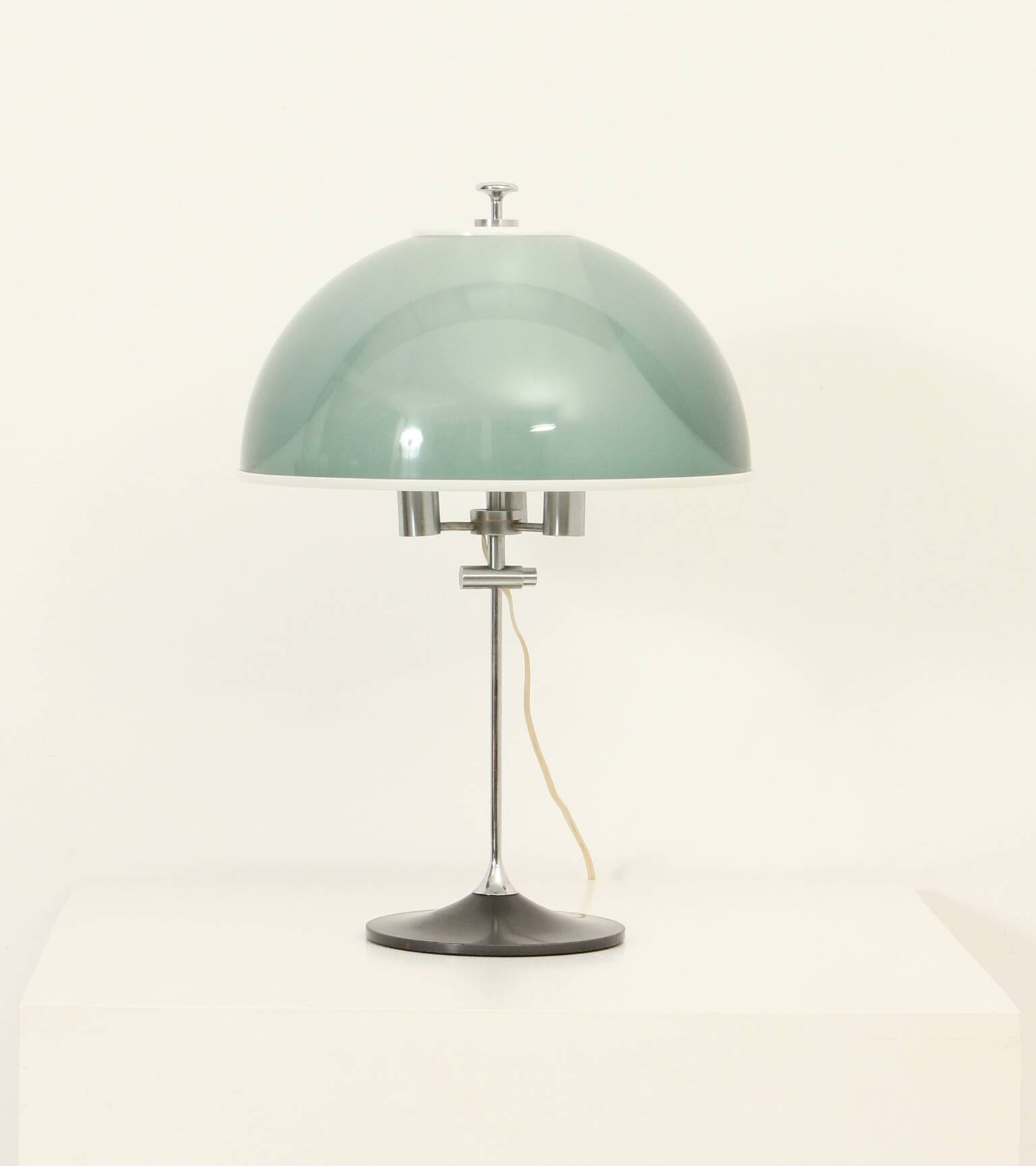 Adjustable table lamp by Elio Martinelli for Metalarte, 1962