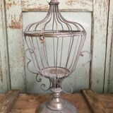 Decorative metal bird cage