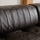 De Sede DS-88 modular sofa in dark brown patchwork leather, Switzerland 1970s