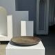 Indonesian green ceramic dish D:26.5