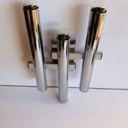 Sciolari Applique metal Chrome Space Age ,Italie 1970s