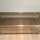Very beautiful chrome coffee table